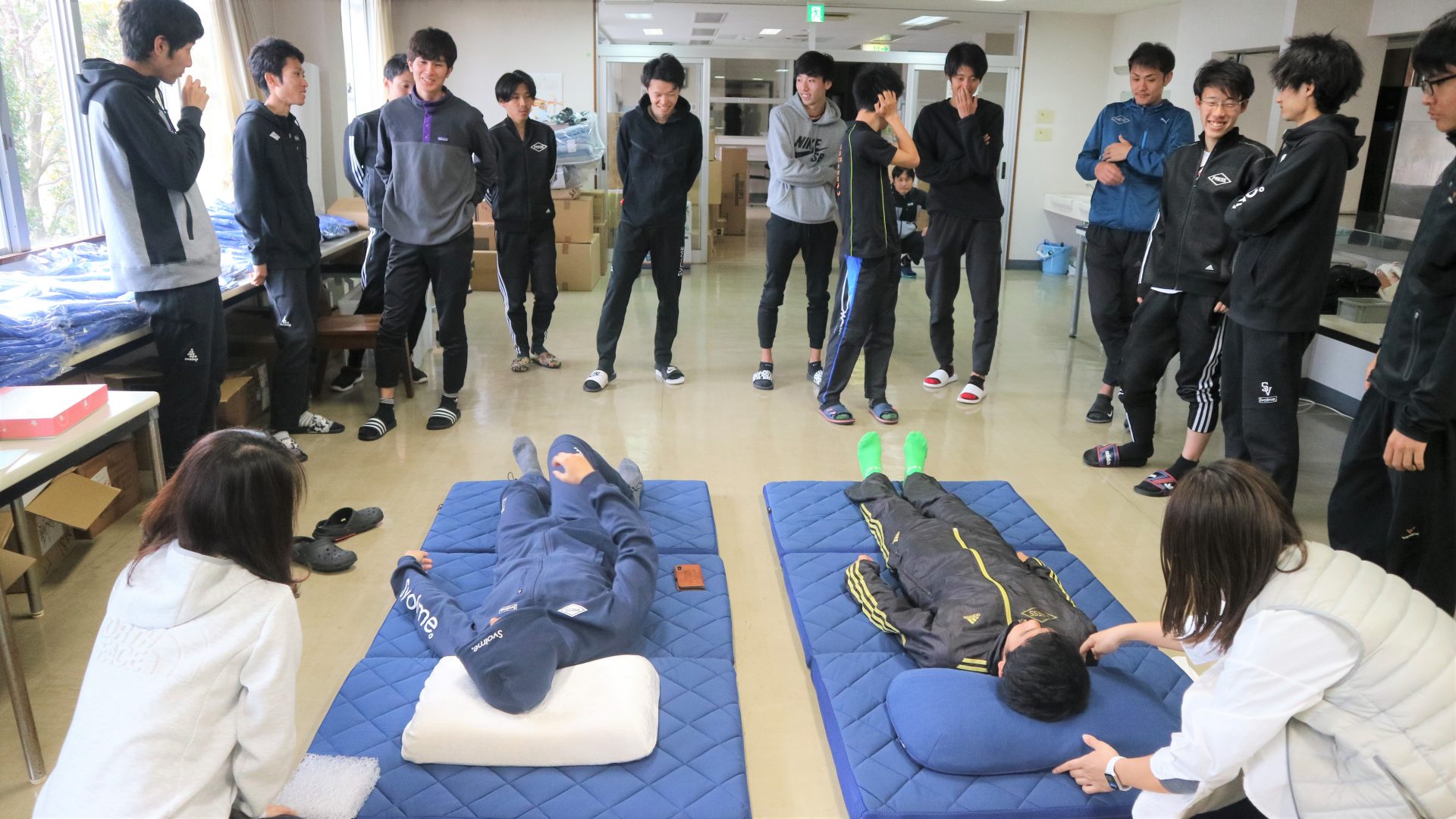 健康睡眠セミナー開催「プレス工業株式会社 陸上競技部」3