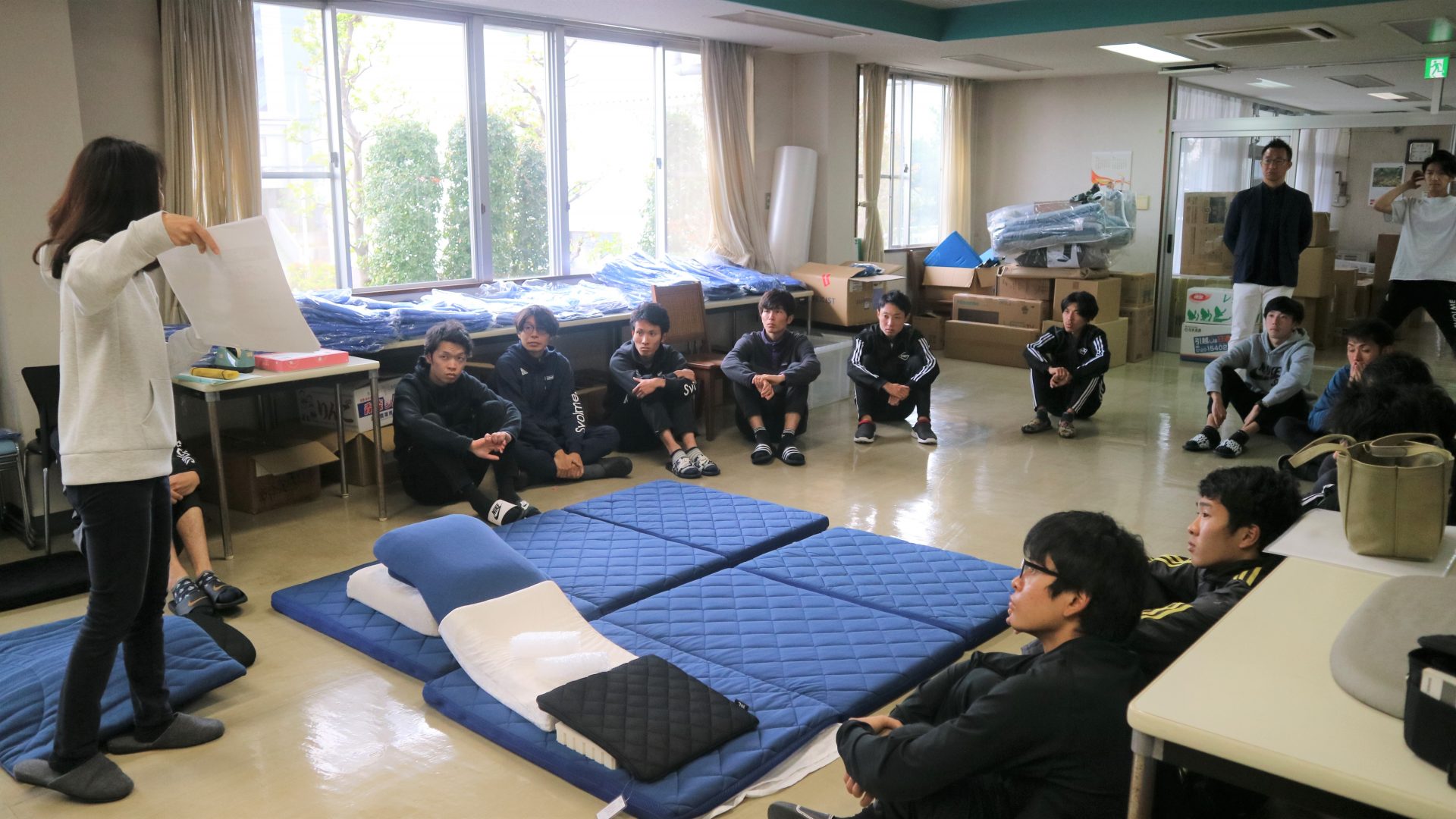 健康睡眠セミナー開催「プレス工業株式会社 陸上競技部」2